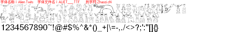 查看字体及作者详细介绍