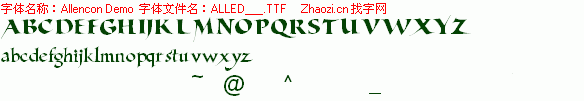 查看字体及作者详细介绍