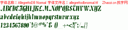 查看字体及作者详细介绍