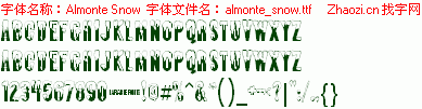 查看字体及作者详细介绍
