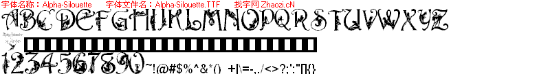 查看字体及作者详细介绍