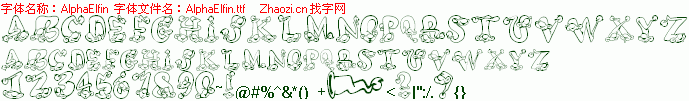 查看字体及作者详细介绍