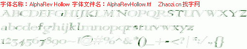 查看字体及作者详细介绍