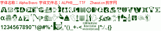 查看字体及作者详细介绍