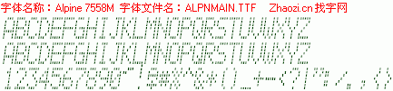 查看字体及作者详细介绍
