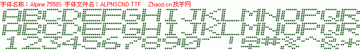 查看字体及作者详细介绍