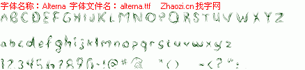 查看字体及作者详细介绍
