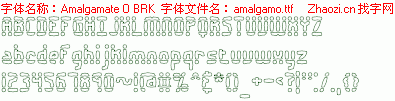 查看字体及作者详细介绍
