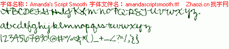 查看字体及作者详细介绍