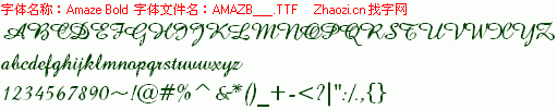 查看字体及作者详细介绍