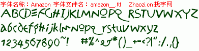 查看字体及作者详细介绍