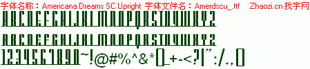 查看字体及作者详细介绍