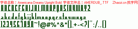 查看字体及作者详细介绍