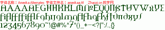 查看字体及作者详细介绍