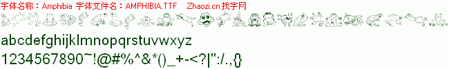 查看字体及作者详细介绍