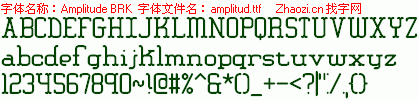 查看字体及作者详细介绍