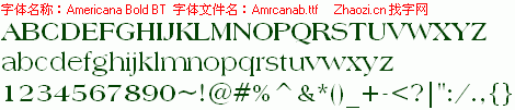 查看字体及作者详细介绍