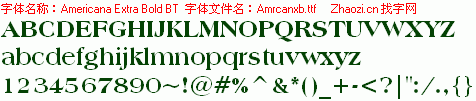 查看字体及作者详细介绍