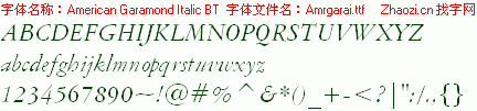 查看字体及作者详细介绍