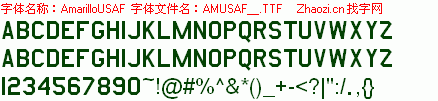 查看字体及作者详细介绍
