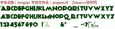 查看字体及作者详细介绍
