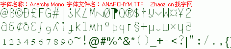 查看字体及作者详细介绍