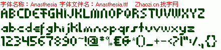 查看字体及作者详细介绍