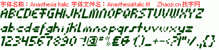 查看字体及作者详细介绍