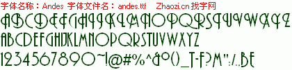 查看字体及作者详细介绍