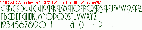 查看字体及作者详细介绍