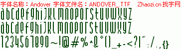 查看字体及作者详细介绍