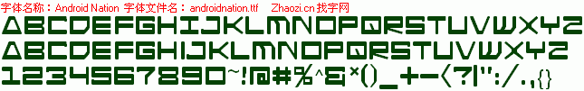 查看字体及作者详细介绍