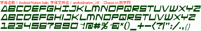 查看字体及作者详细介绍
