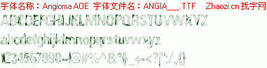 查看字体及作者详细介绍