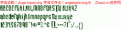 查看字体及作者详细介绍