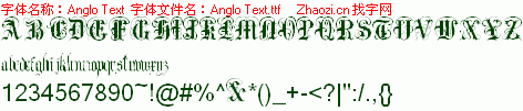查看字体及作者详细介绍