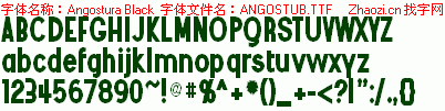 查看字体及作者详细介绍