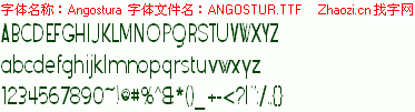 查看字体及作者详细介绍