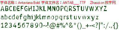 查看字体及作者详细介绍