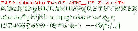 查看字体及作者详细介绍
