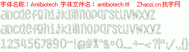 查看字体及作者详细介绍