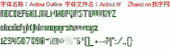 查看字体及作者详细介绍