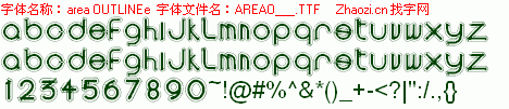 查看字体及作者详细介绍