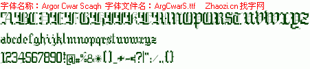 查看字体及作者详细介绍