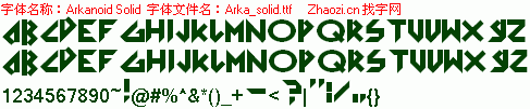 查看字体及作者详细介绍