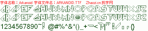 查看字体及作者详细介绍