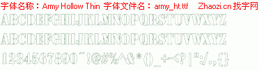 查看字体及作者详细介绍