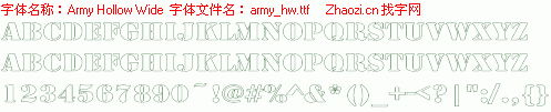 查看字体及作者详细介绍