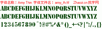 查看字体及作者详细介绍