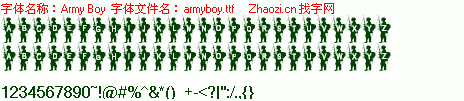 查看字体及作者详细介绍